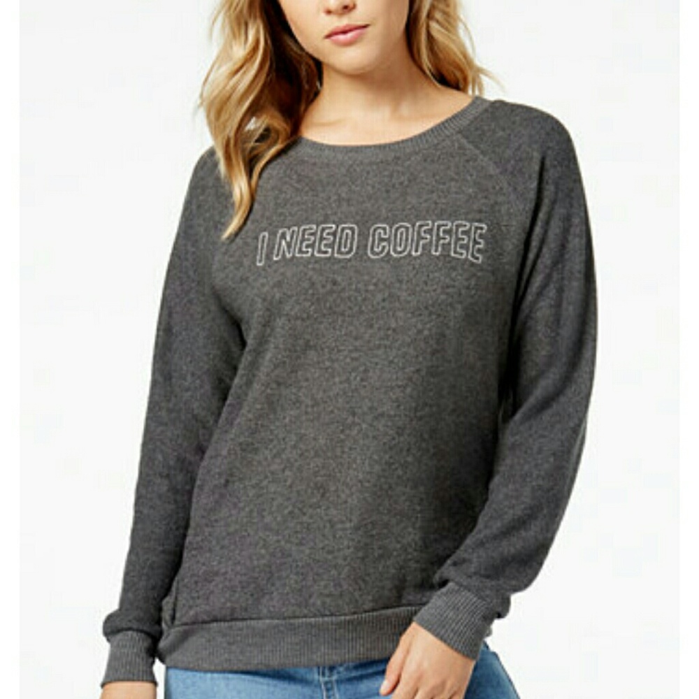 Project Social T: I Need Coffee Sweatshirt
